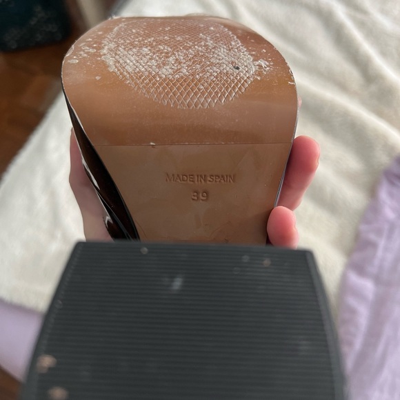 Jonak black patent leather platform heels - Picture 6 of 8